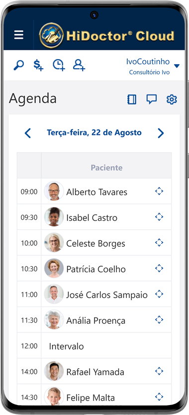 Agenda no HiDoctor Cloud