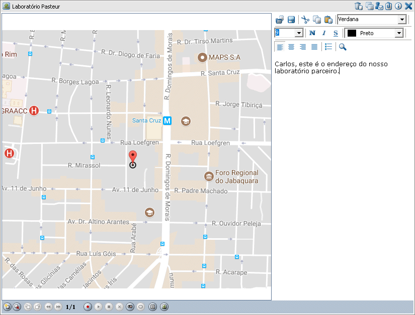 Envio de imagens via nota