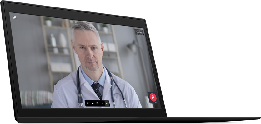 M&eacute;dico inicia a teleconsulta