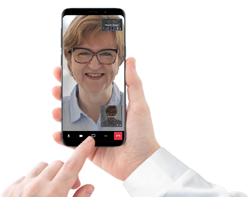 Teleconsulta com o HiDoctor